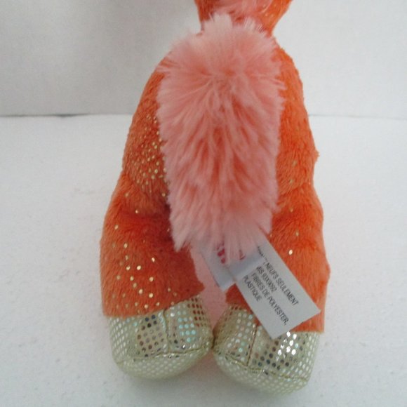 Aurora Orange with Sparkle Pony Beanie Plushy Toy 7.5” - Retired - Picture 8 of 12